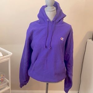 Purple Champion sweatshirt